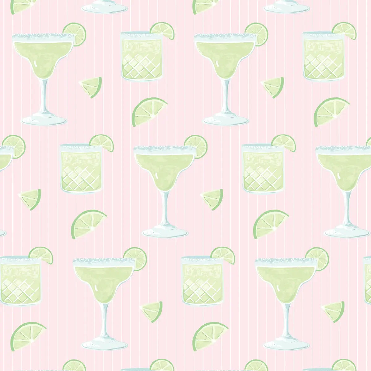Pink Margaritas Pajama Set