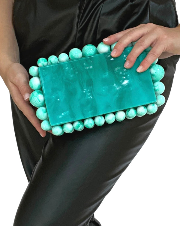 Cava Acrylic Clutch