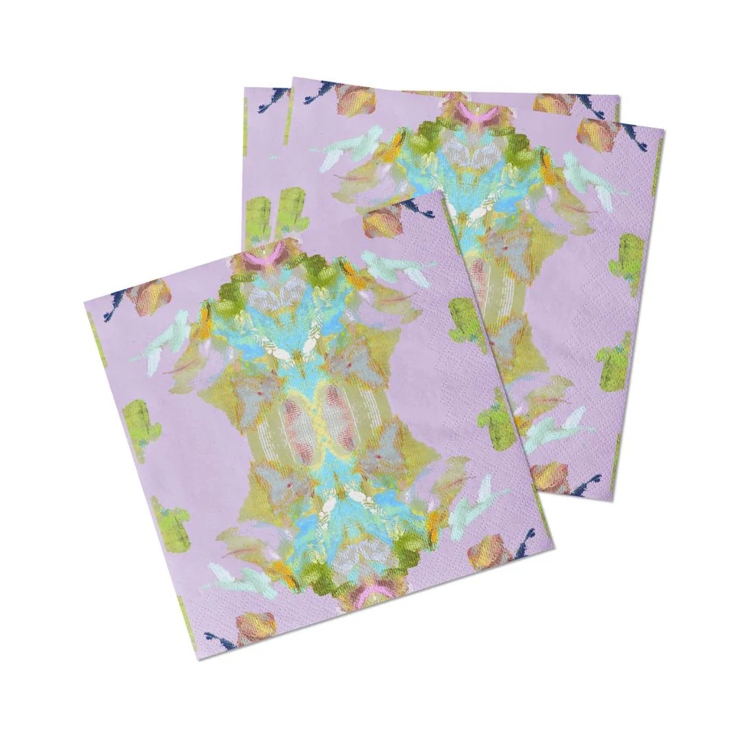 Abstract Cocktail Napkins Set/20