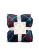 Holiday Luxe Fleece Throw Blanket