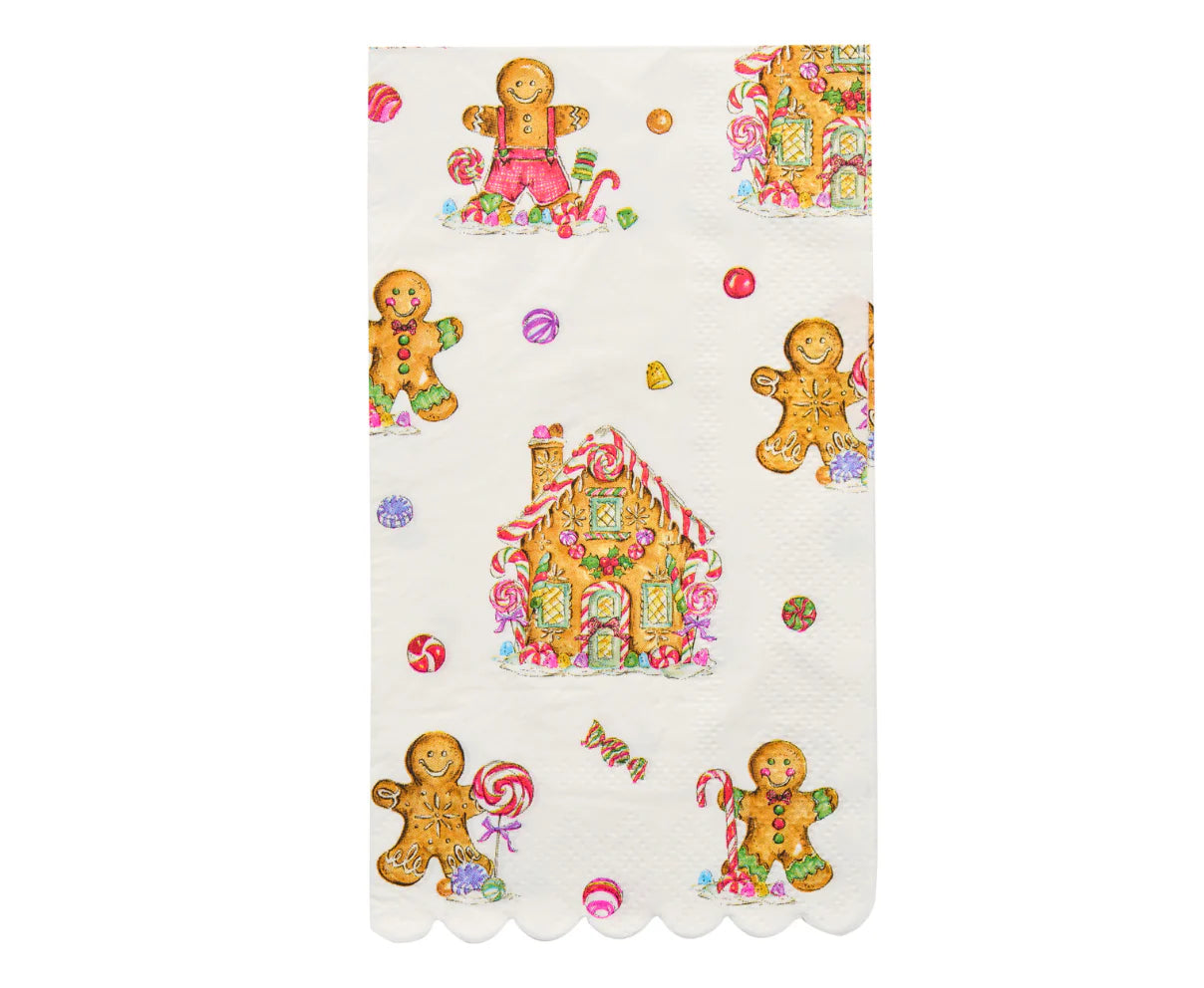 Gingerbread Guest Towels 20PK