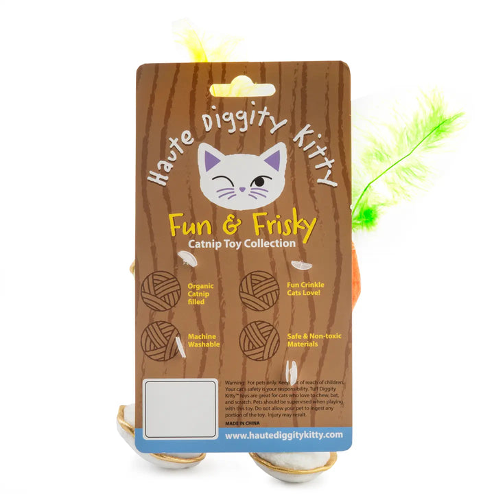Kitty Cocktails Organic Catnip Toy Set