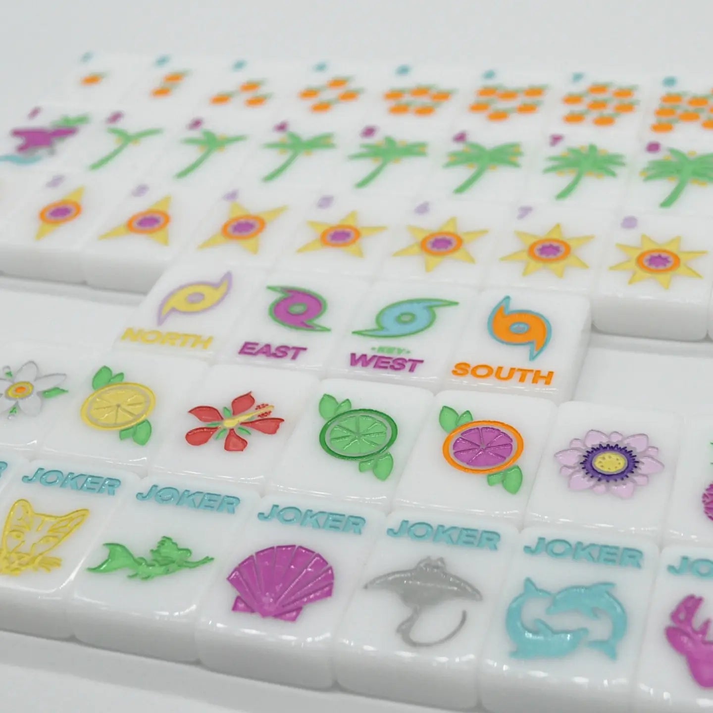 Sunshine Mahjong Tile Set