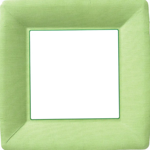 Classic Linen Square Paper Plate
