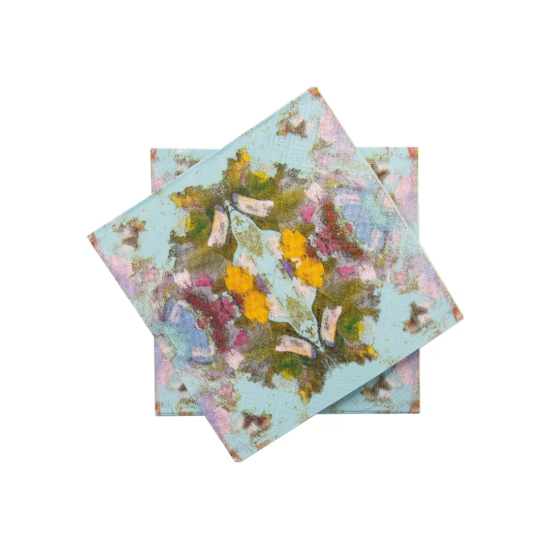 Abstract Cocktail Napkins Set/20