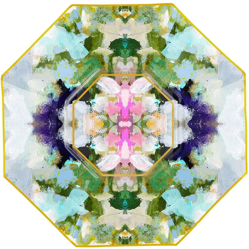 Laura Park Decoupage Glass Plate