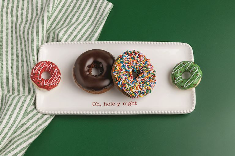 Christmas Donut Tray