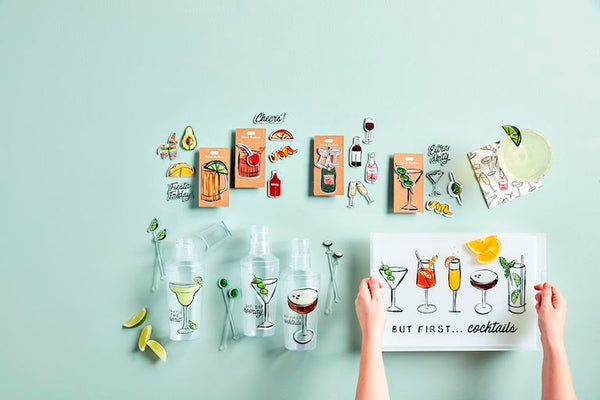 Fun Acrylic Bar Tray