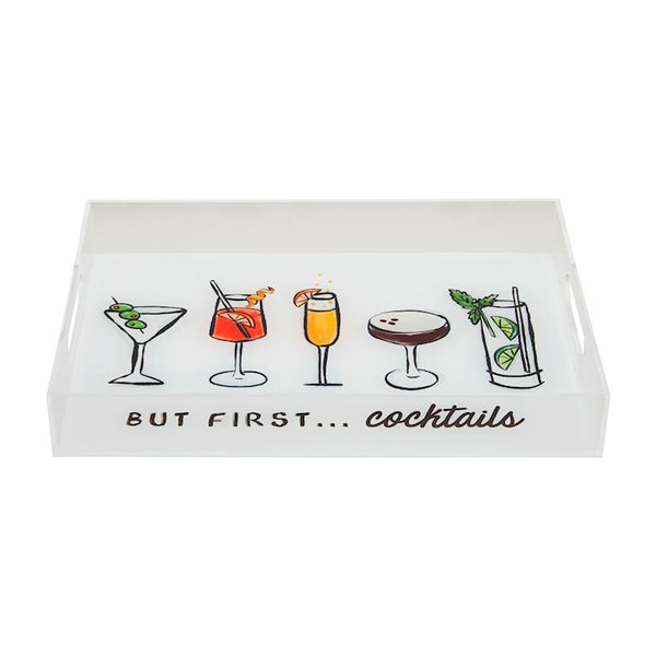 Fun Acrylic Bar Tray