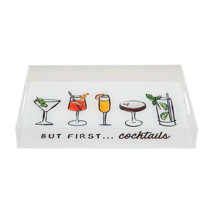 Fun Acrylic Bar Tray