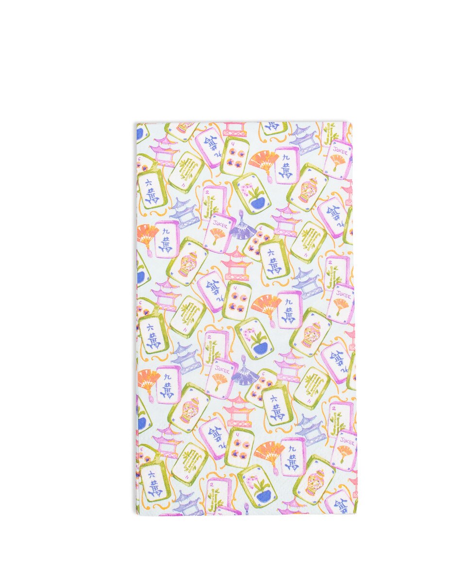 Mahjong Pattern Guest Towel Napkins