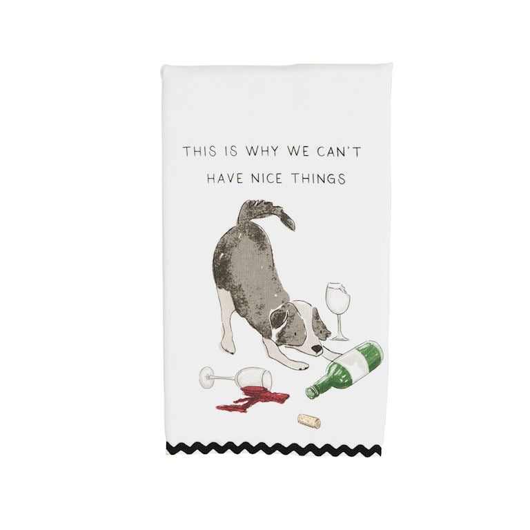 Pet Humor Kitchen Towel