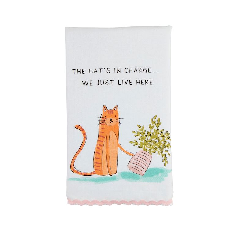 Pet Humor Kitchen Towel