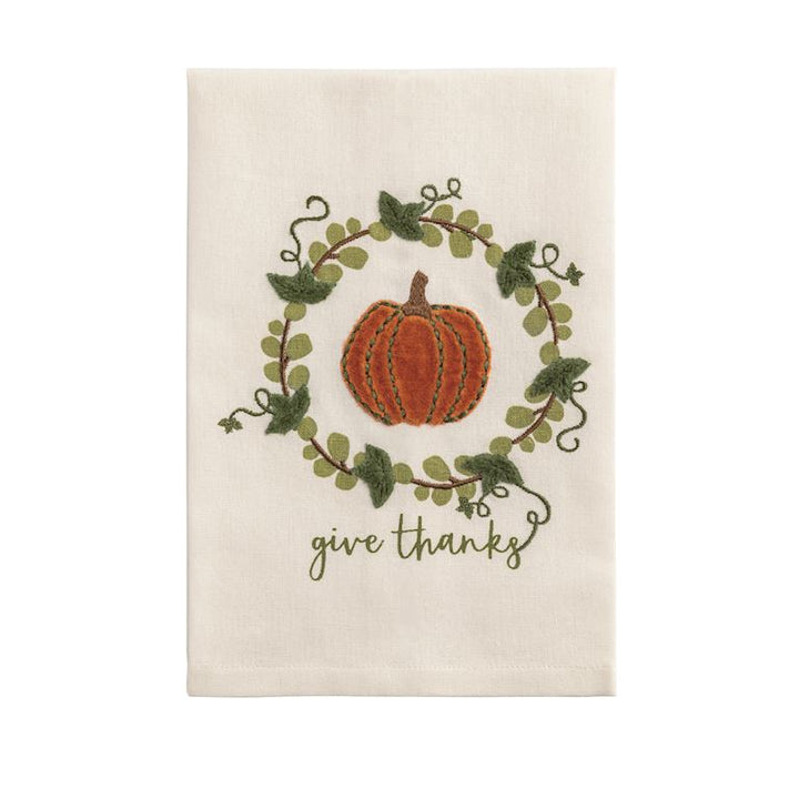 Thanksgiving Velvet Hand Towel