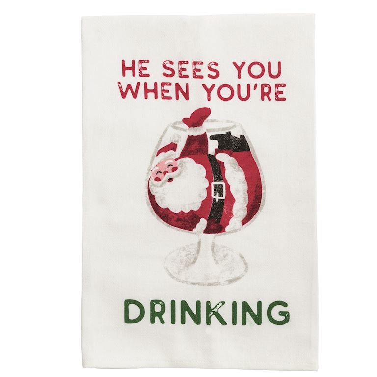 Fun Holiday Bar Towel