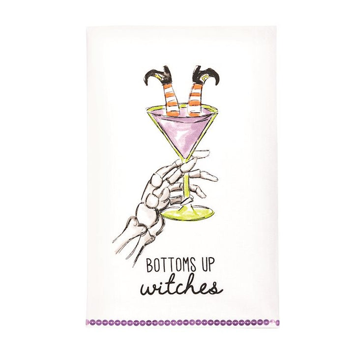Halloween Cocktail Kitchen Towel