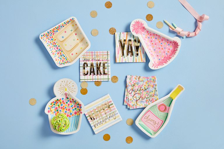 Birthday Plates & Napkins Set