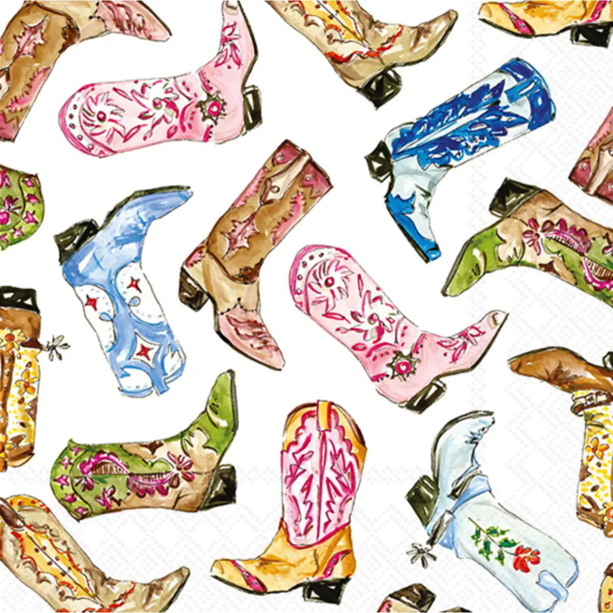 Boot Scootin' Cocktail Napkin