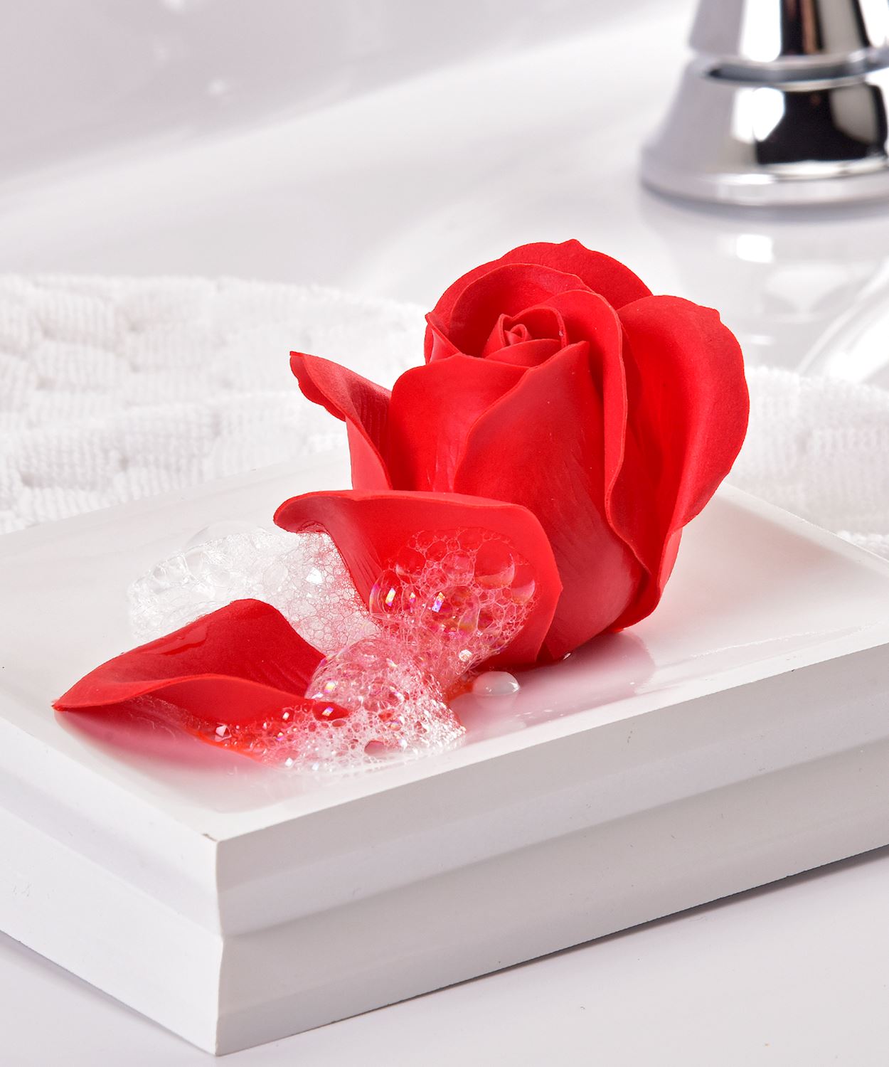 Small Rose Petal Soap