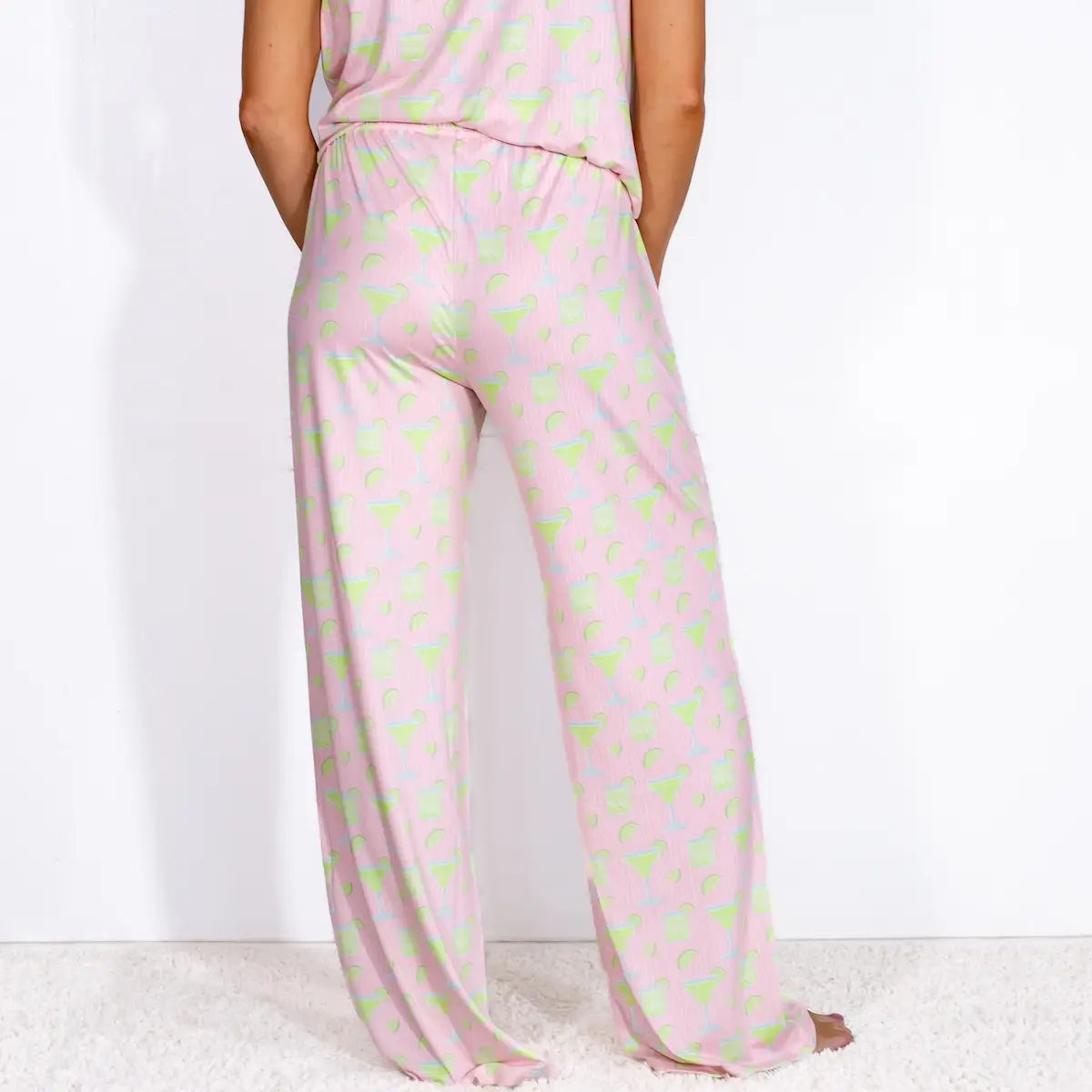 Pink Margaritas Pajama Set