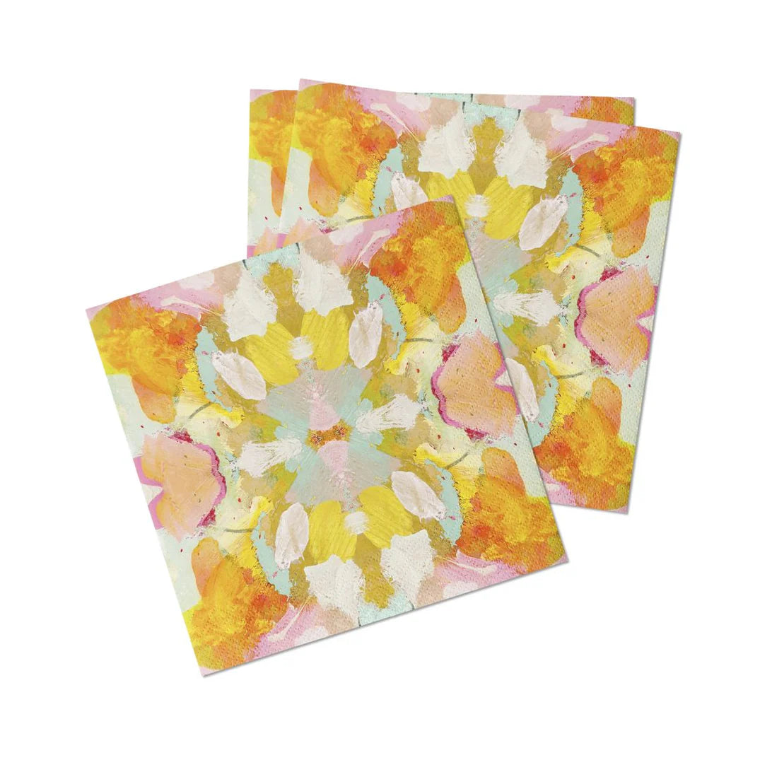 Abstract Cocktail Napkins Set/20