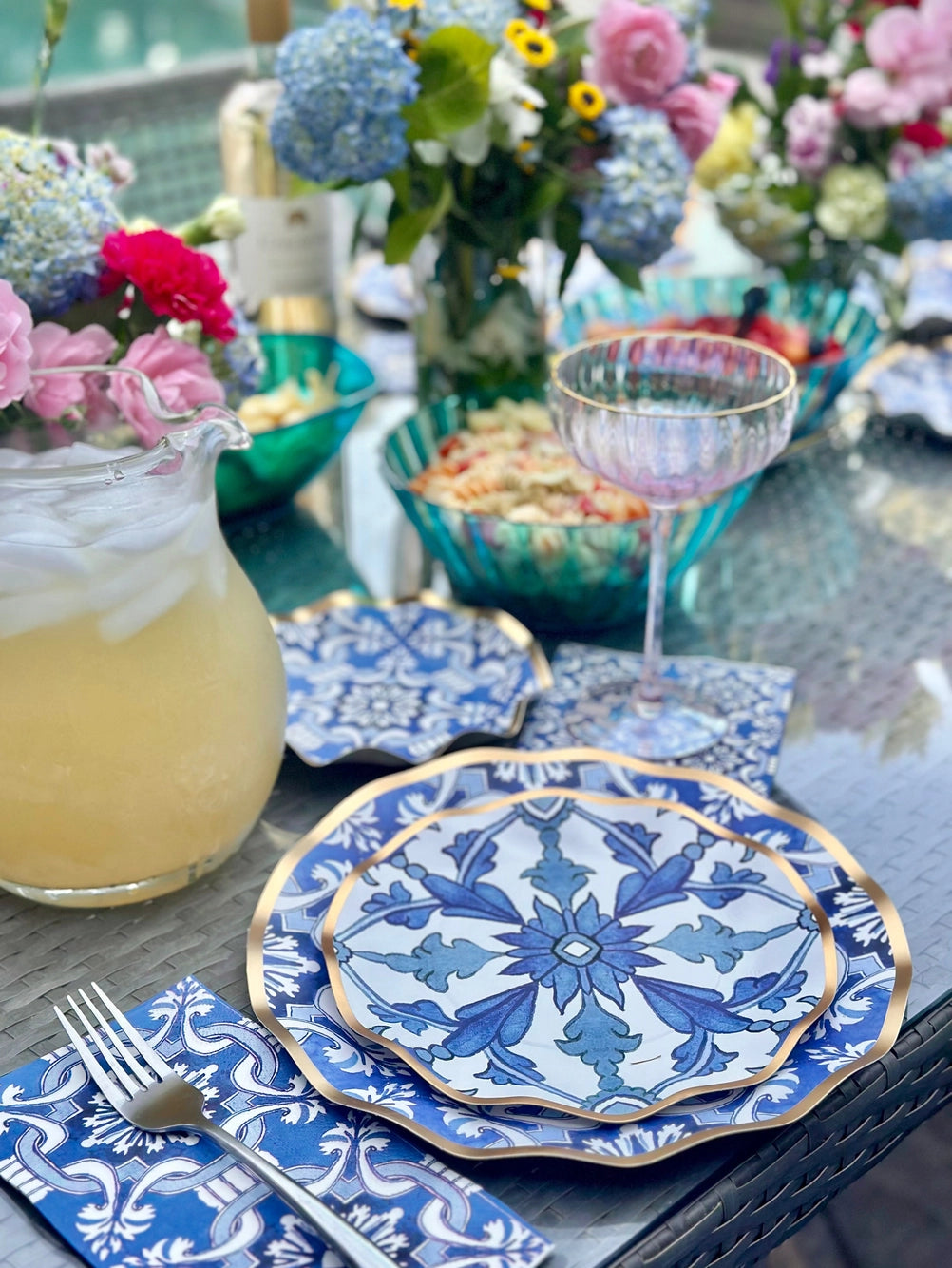 Moroccan Nights Salad Plate 8/PK