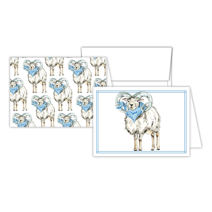 Ram Notecard Set