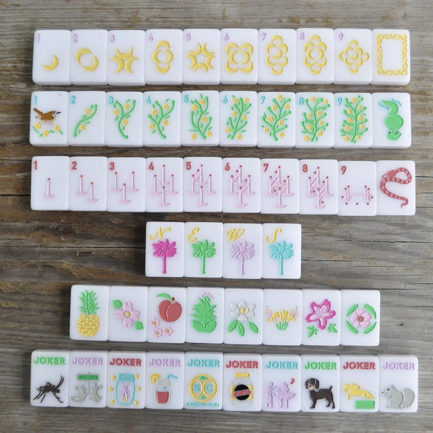 Palmetto Mahjong Tile Set