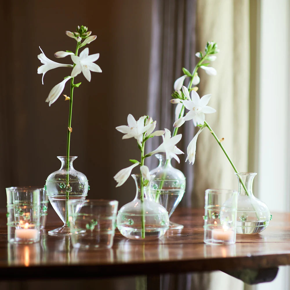 Green Miss Daisy Bud Vase