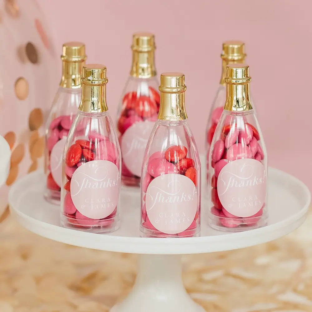 Small Clear Favor Container Set