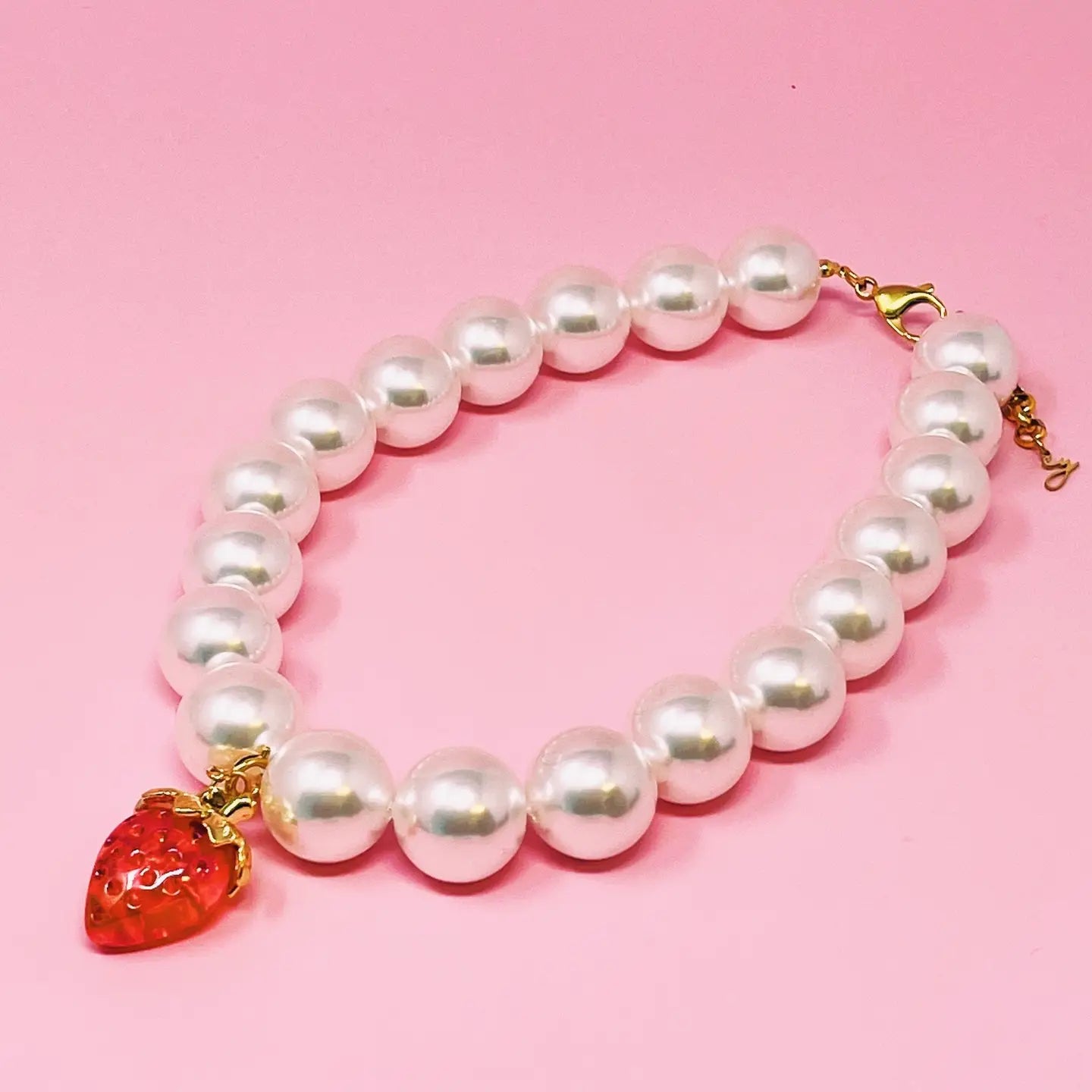 Colored Bobble Fruit Necklace