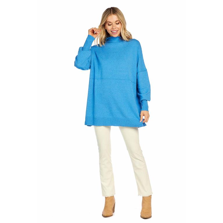 Rivers Mock Neck Sweater OS