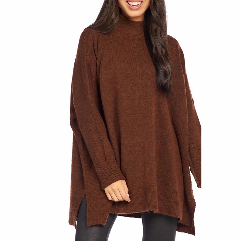 Jenni Mock Neck Sweater OS
