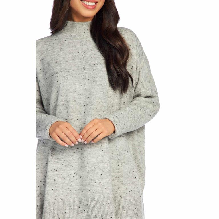 Jenni Mock Neck Sweater OS