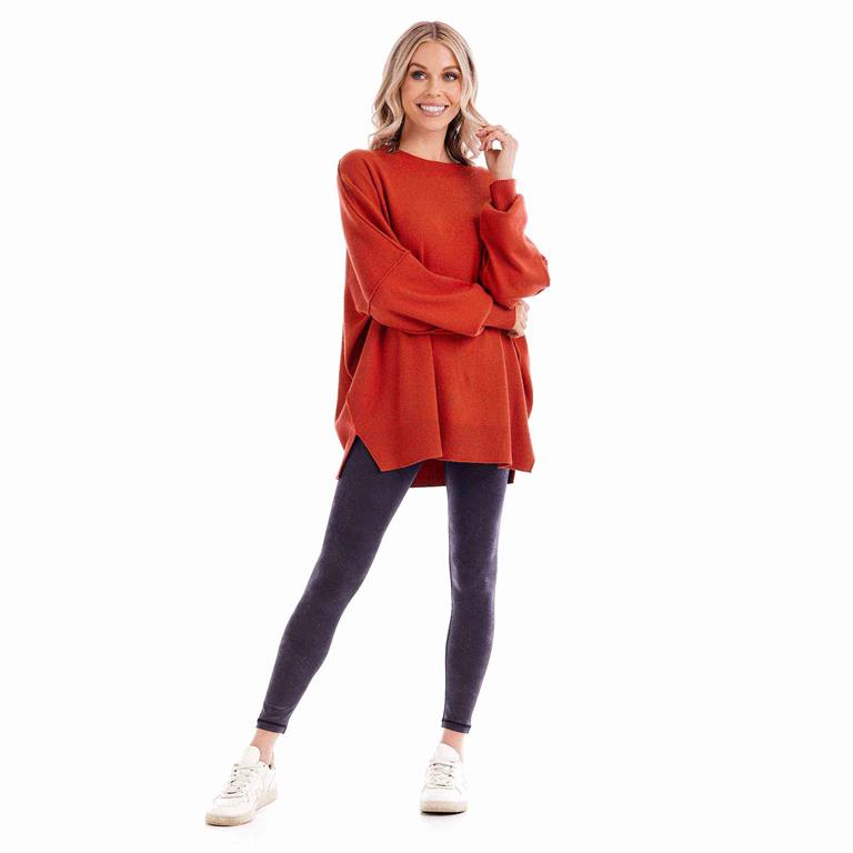 Astrid Ribbed Sweater OS