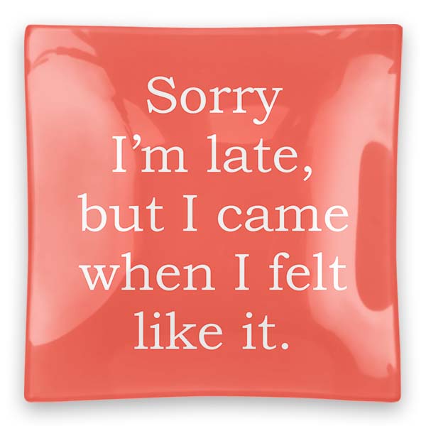 Sassy Glass Trinket Tray