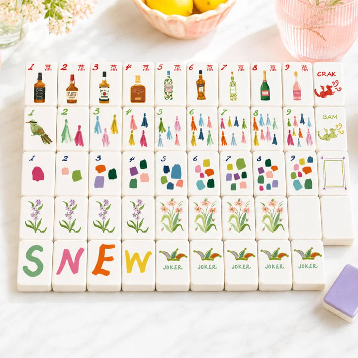 Cocktail Time Mahjong Whole Kit