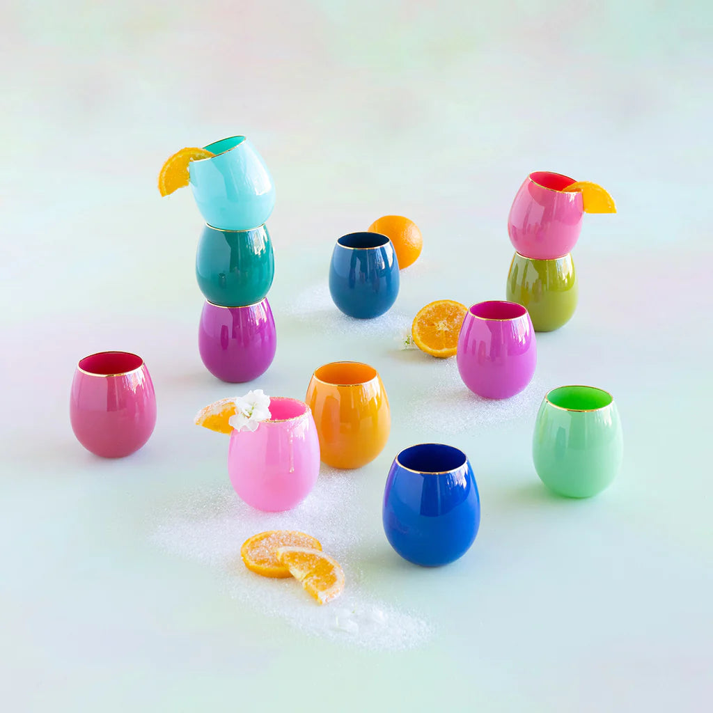 Sugar Plum Stemless Glass