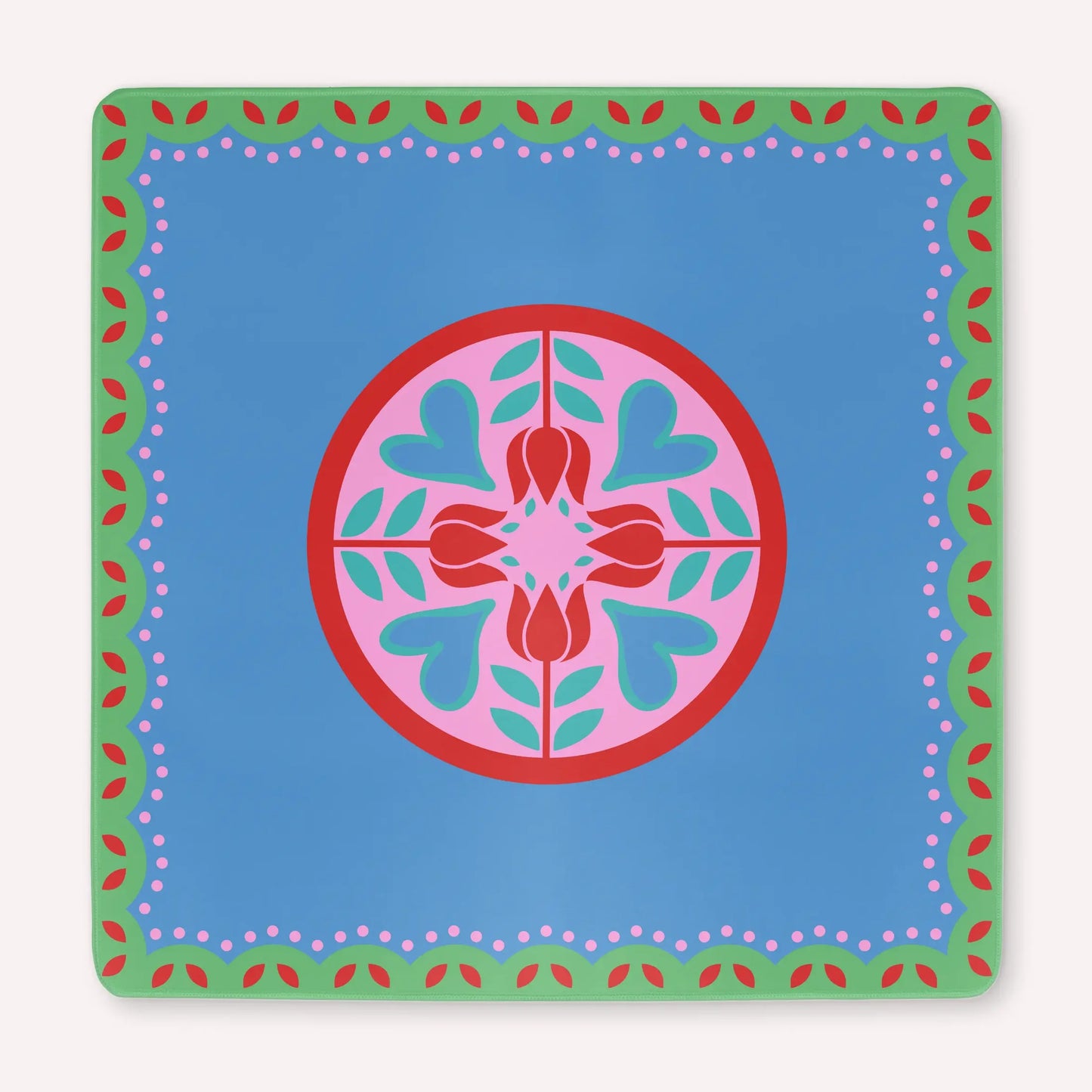 Hearts & Flowers Mahjong Mat