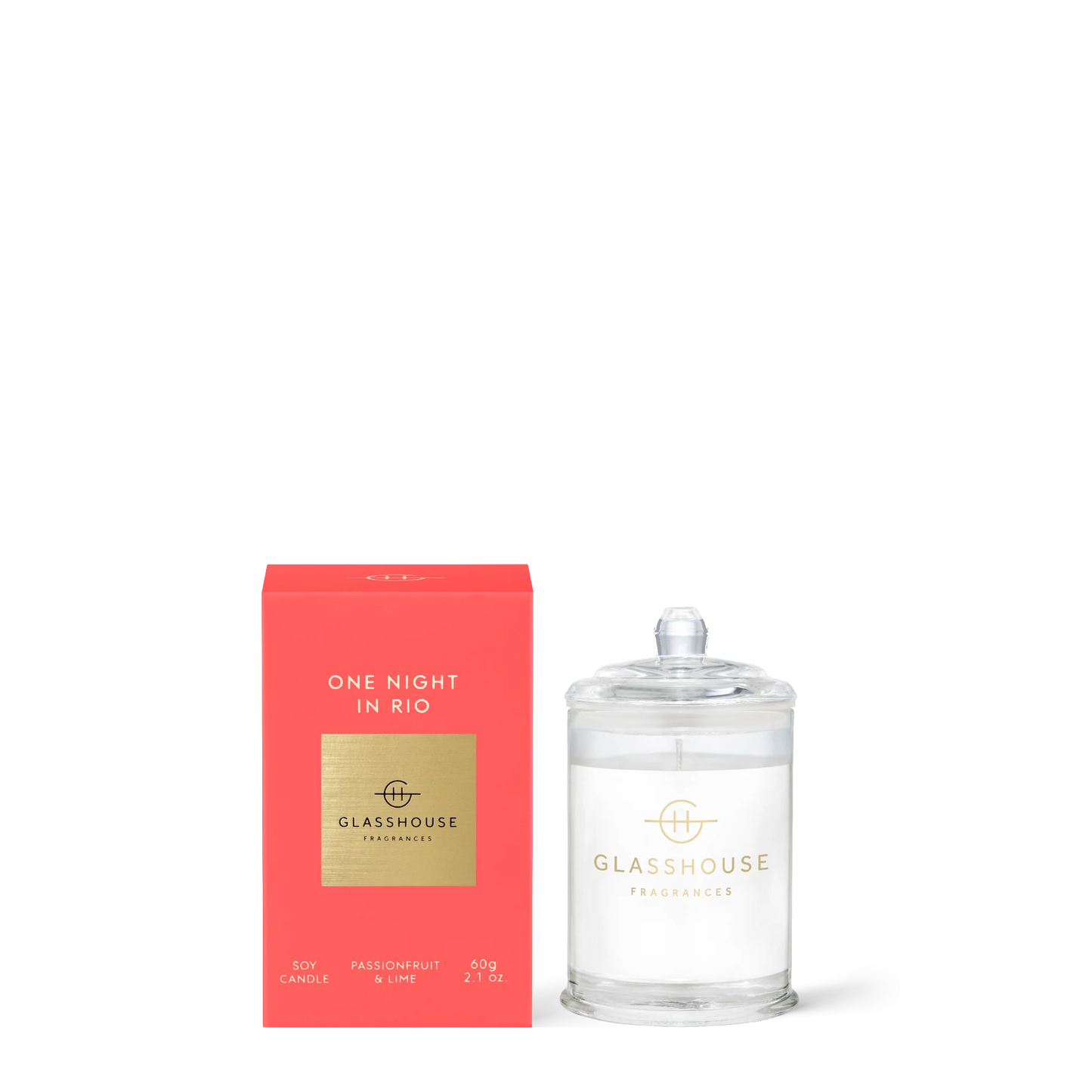 2.1 OZ Glasshouse Candle