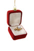 Red Box Engagement Ring Ornament