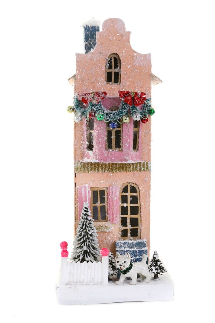 Holiday Village Pink Townhouse