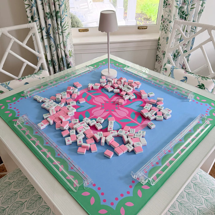 Hearts & Flowers Mahjong Mat