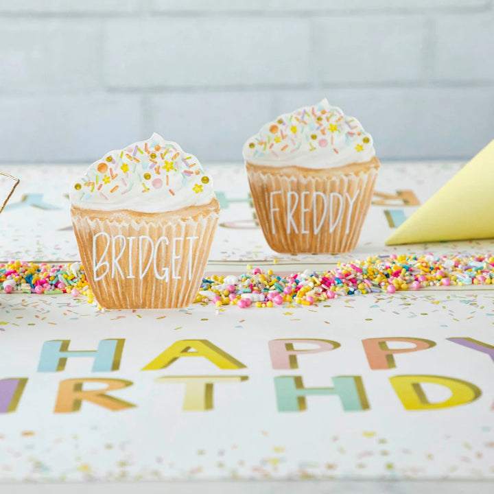 Cupcake Place Cards Set/12