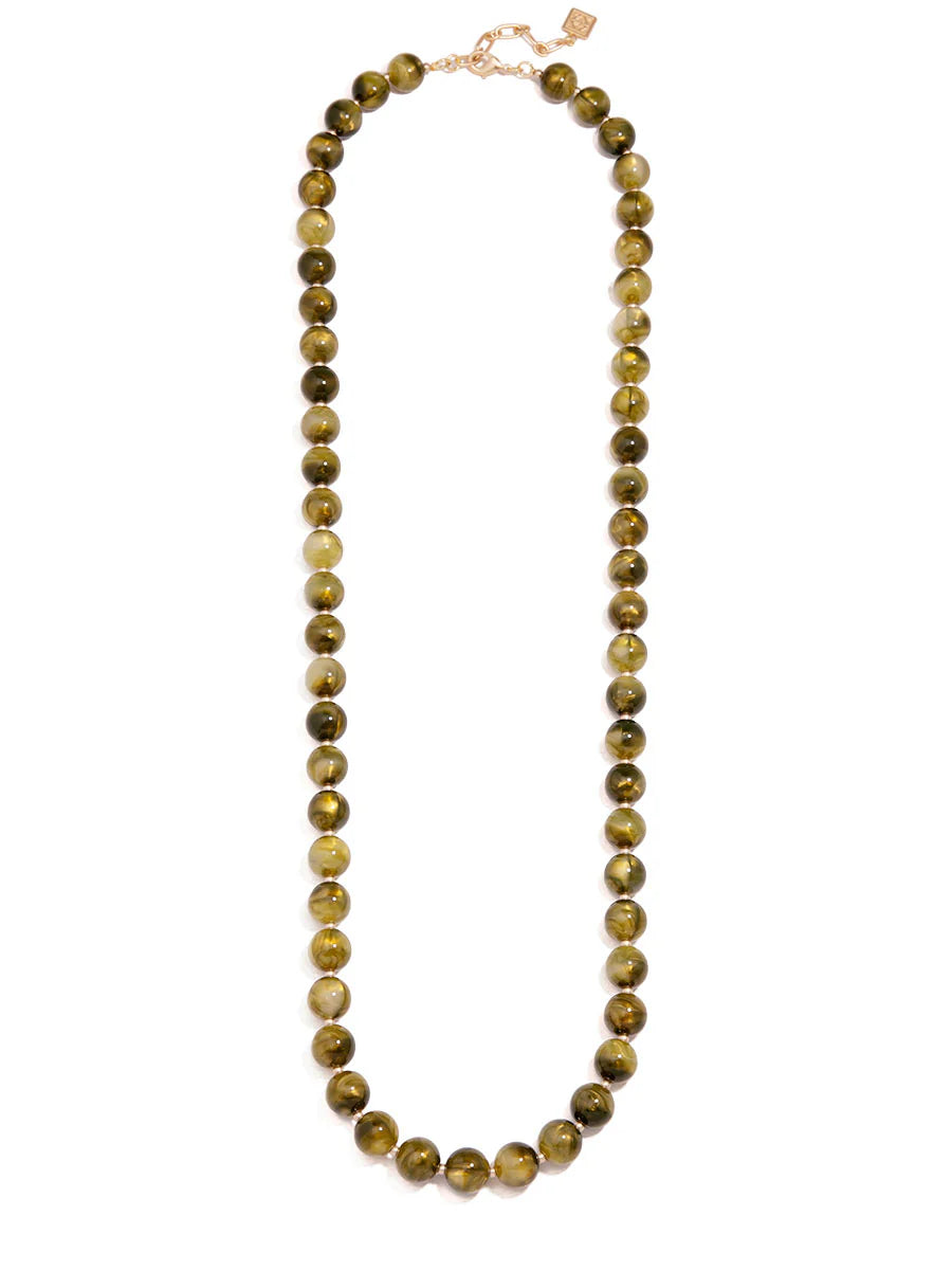 Isla Long Beaded Necklace