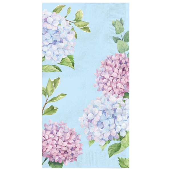 Blue Hydrangeas Guest Towels 20/PK