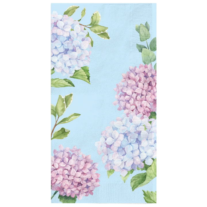 Blue Hydrangeas Guest Towels 20/PK