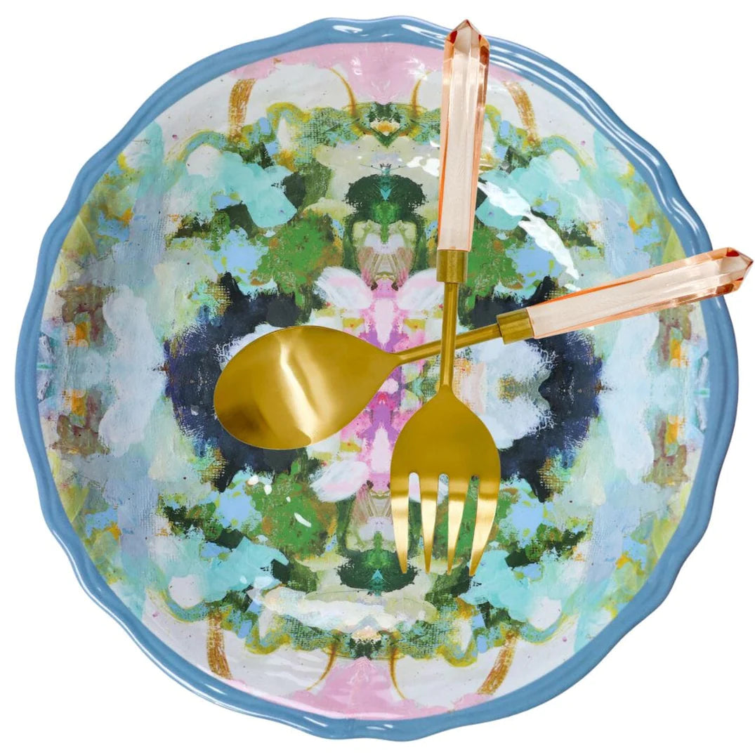 Nantucket Bloom Melamine Dinnerware