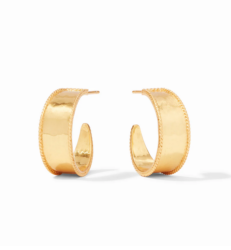Savoy Hoop Earrings