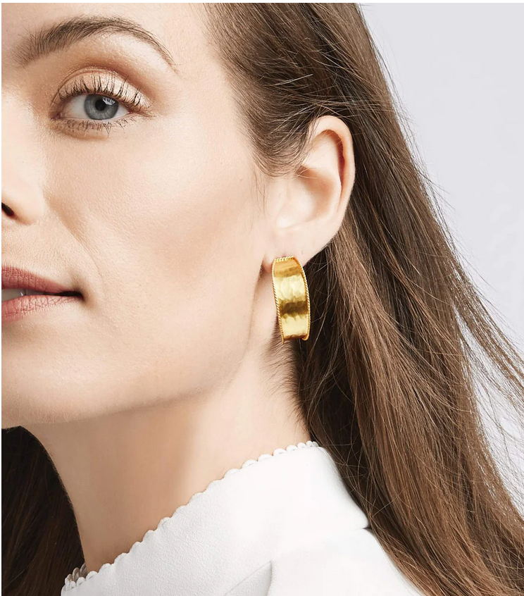 Savoy Hoop Earrings
